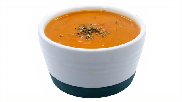 Roasted Red Pepper Soup.
