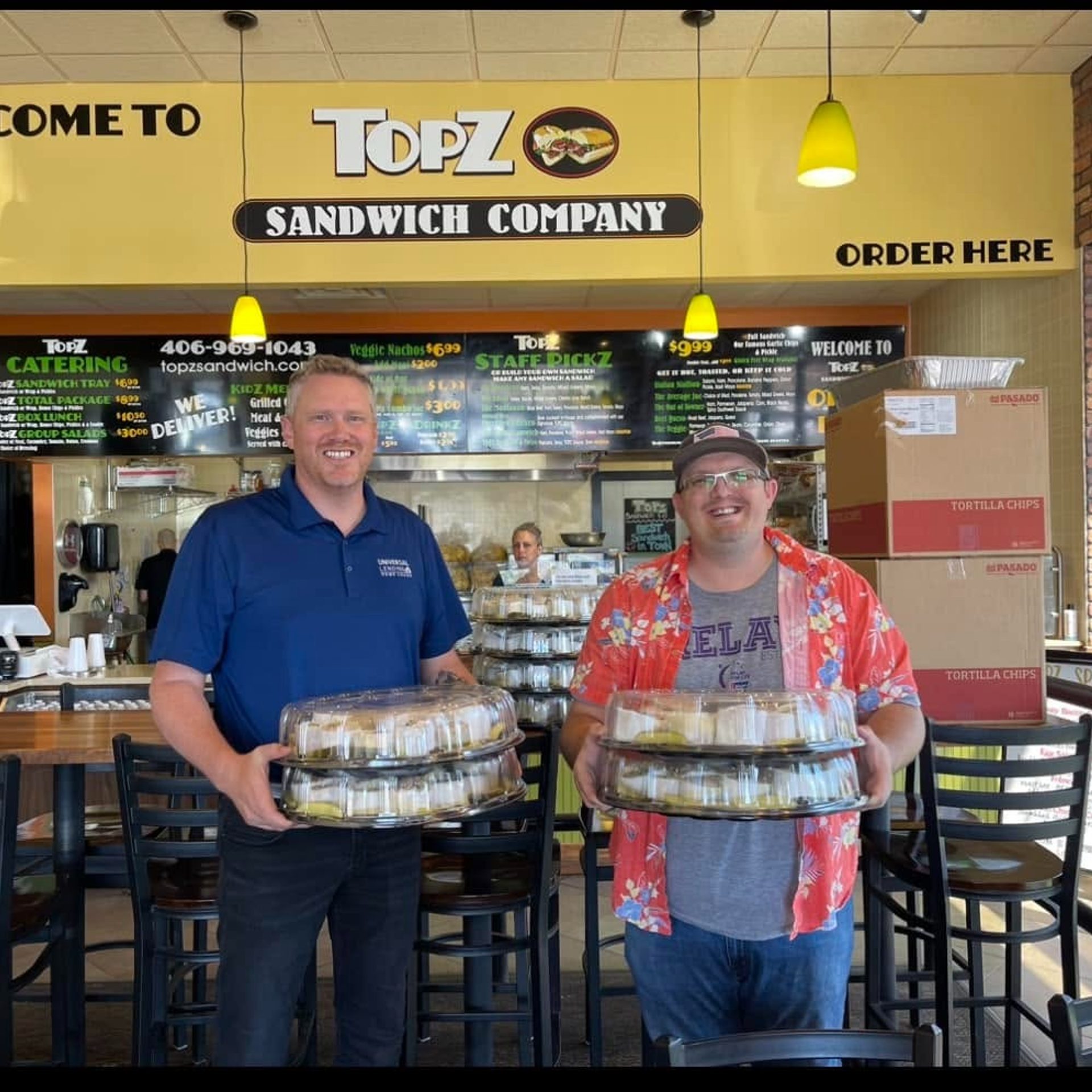 The team behind the food