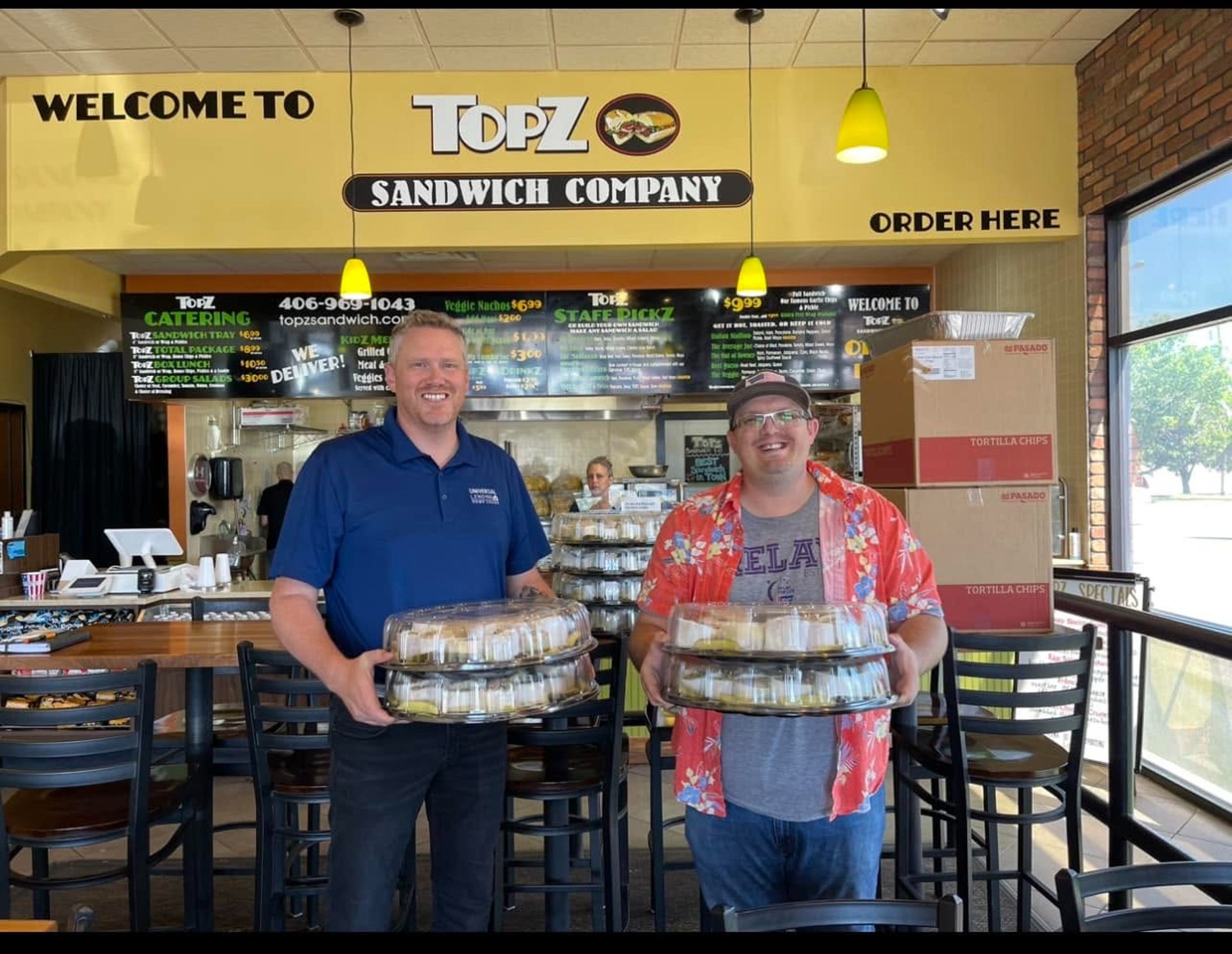 The team behind the food