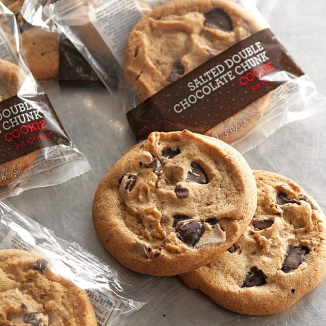 Salted Double Chocolate Chunk Cookie.