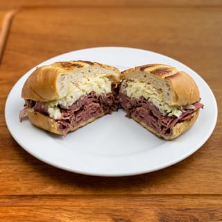 Hot Pastrami & Swiss Sandwich (Toasted)
